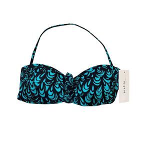 Profile by Gottex multi-color halter bikini top swimwear size 10 New